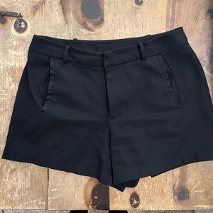 Women’s black dress shorts